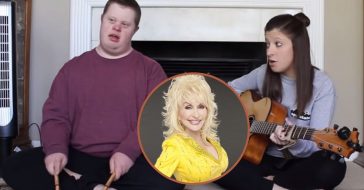 Young Woman Sings Dolly Parton's _Jolene_ With Brother Who Has Down Syndrome