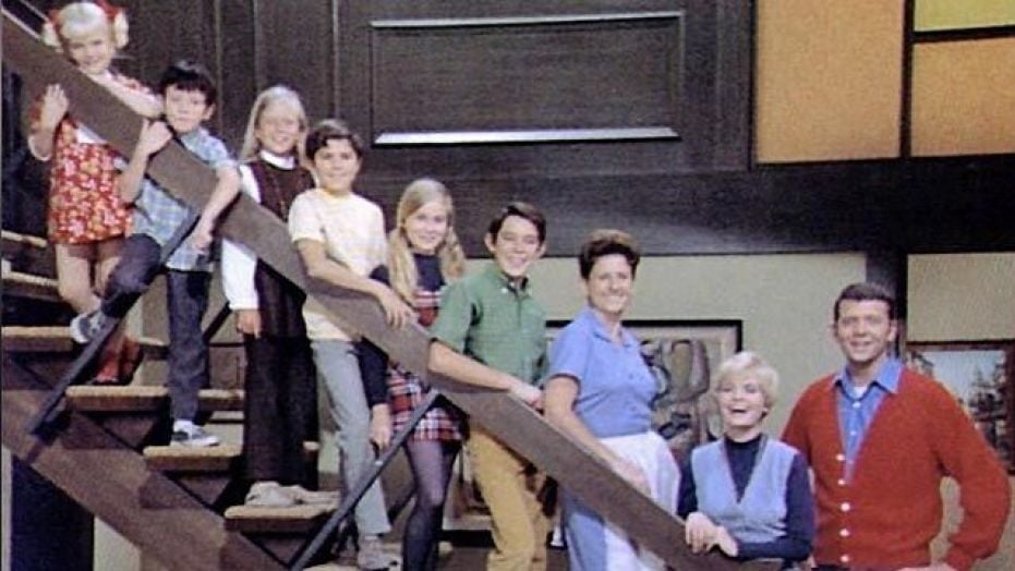 the brady bunch cast stairs 