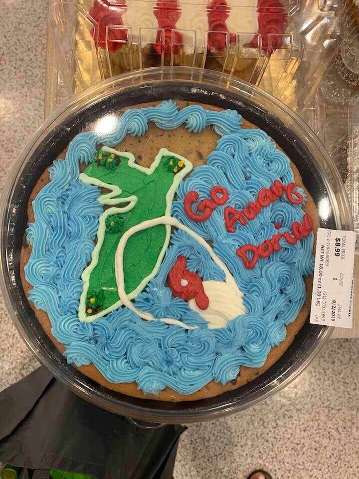 hurricane dorian cookie cake publix 