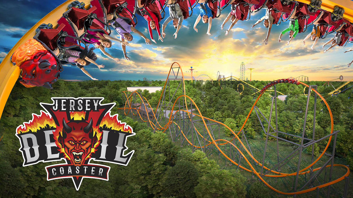 Jersey Devil Coaster six flags