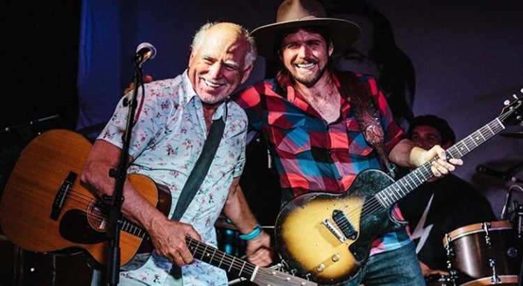 Jimmy Buffett and Willie Nelson's son, Lukas