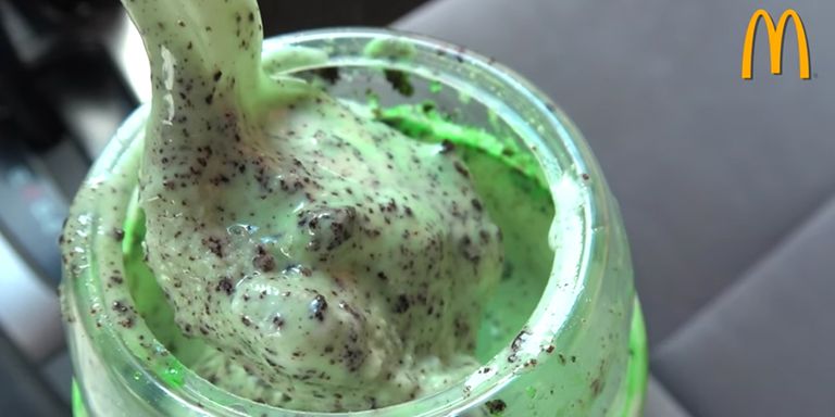 mcdonald's oreo mint mcflurry