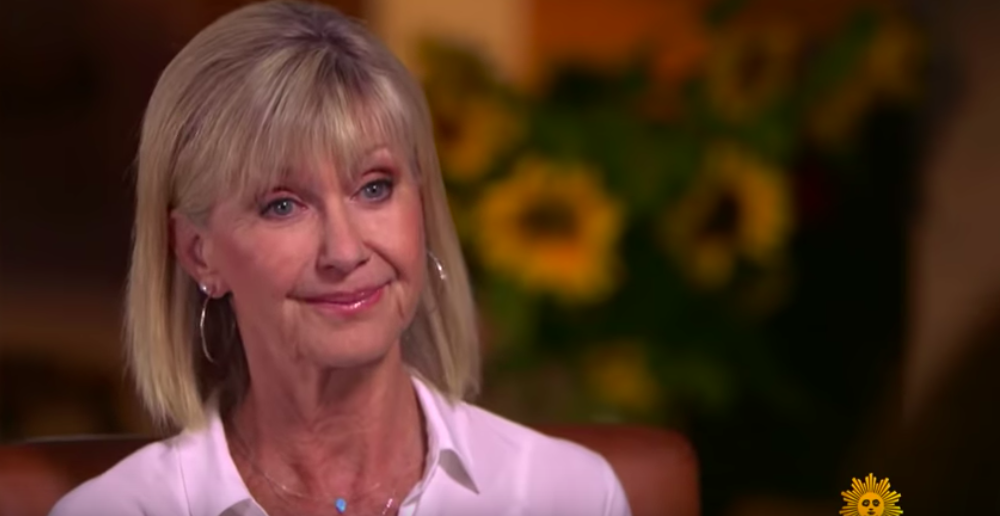 olivia newton-john talks about cancer diagnosis