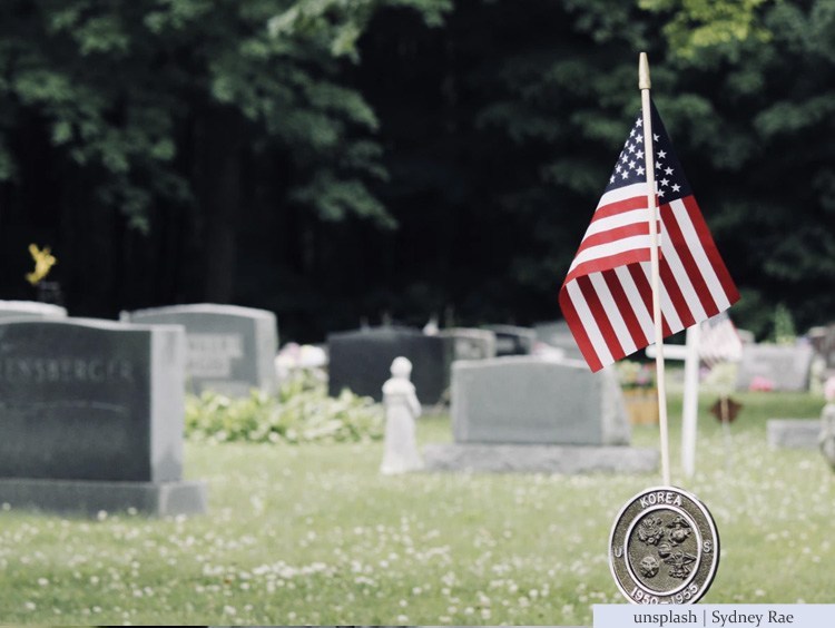 War veteran's grave 