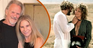 'A Star Is Born' Co-Stars Kris Kristofferson And Barbra Streisand Reunite 43 Years Later
