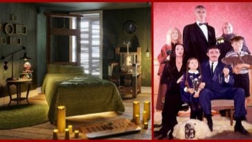 Stay in the Addams Family house!