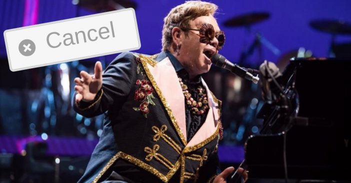 Elton John had to cancel his recent show due to feeling extremely unwell