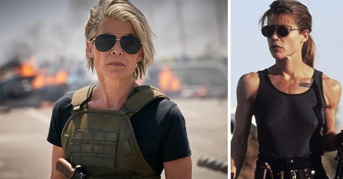 Linda Hamilton talks about getting in shape to play Sarah Connor again in the new Terminator movie