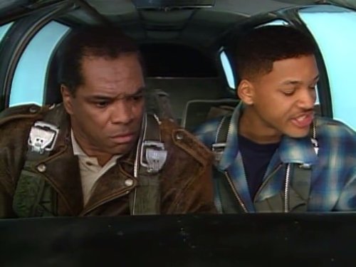 John Witherspoon and WIll Smith in "Fresh Prince".