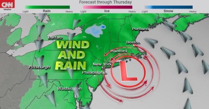 More Than 60 Million Americans Facing Powerful Impacts Of Nor'easter