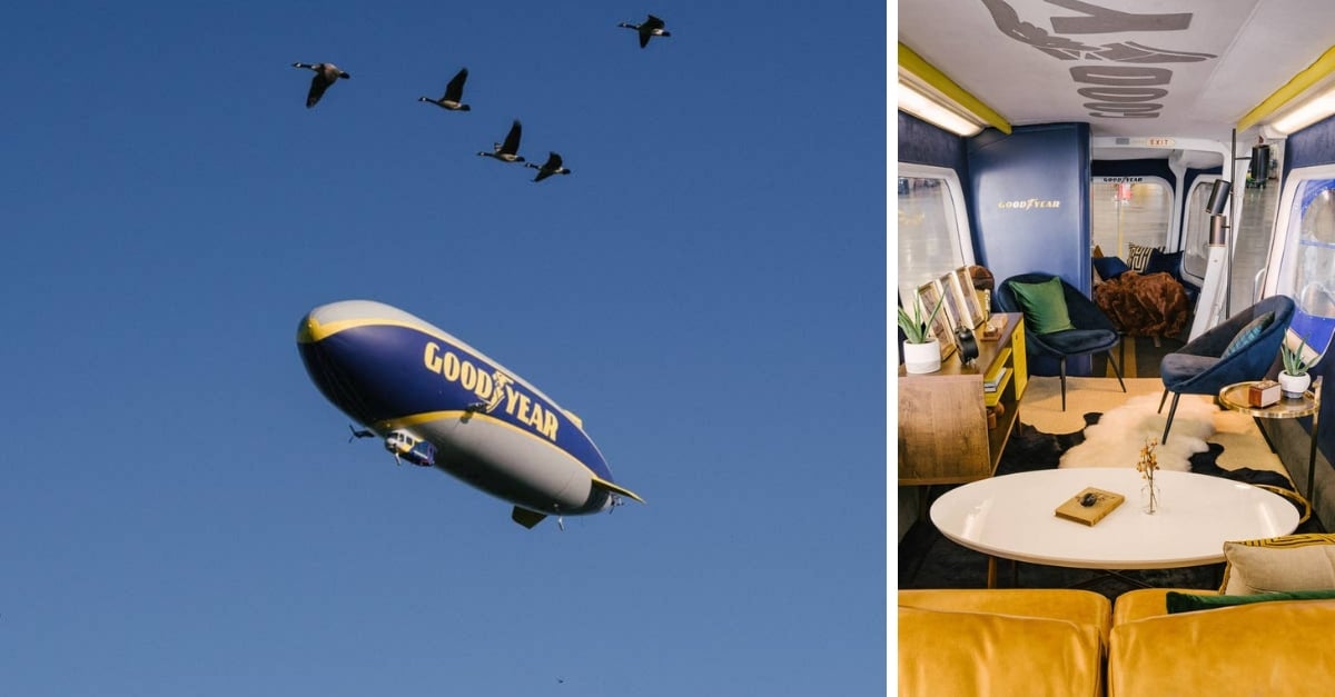Airbnb: Goodyear Blimp will let you stay overnight in the airship