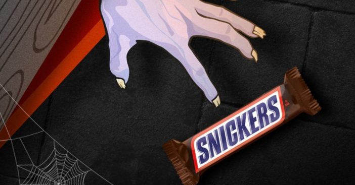 Snickers gave away one million candy bars for Halloween