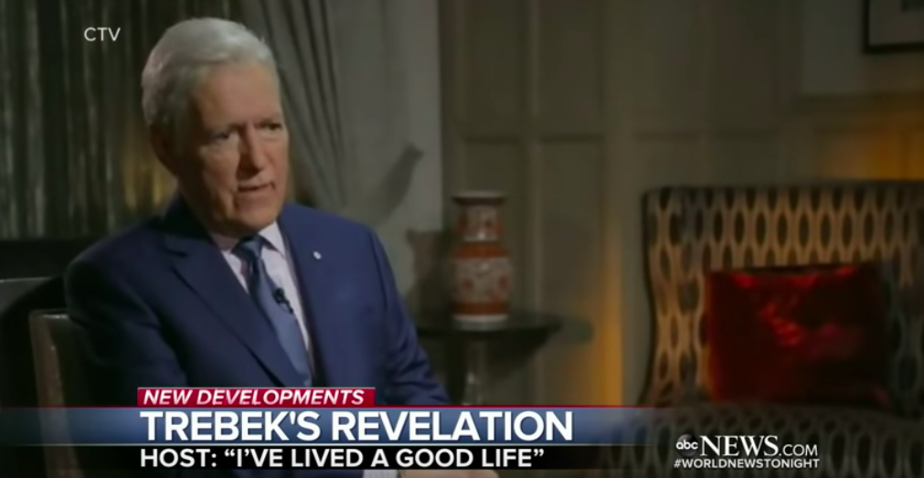 alex trebek talks about his cancer struggles