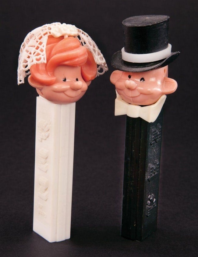 bride groom pez dispensers 