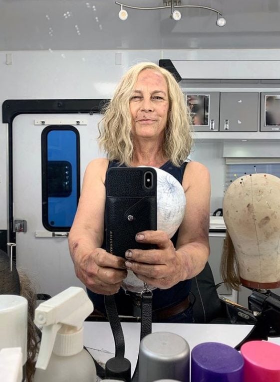 Jamie Lee Curtis Shares Photo From 'Halloween' Sequel