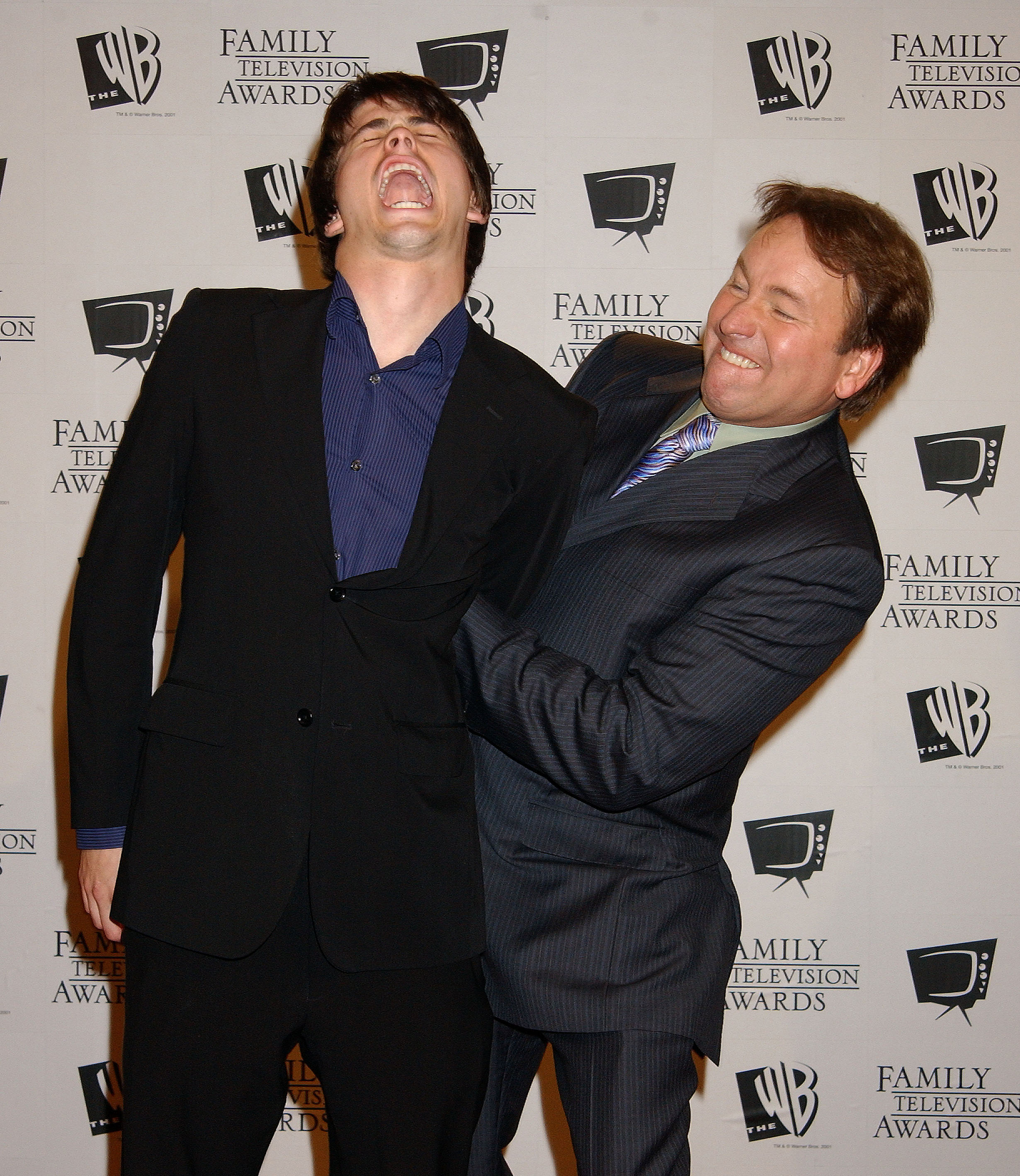 john and jason ritter goofing around 