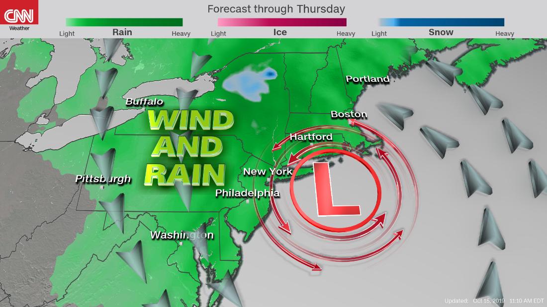 nor'easter october 2019