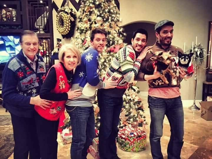 the property brothers christmas family