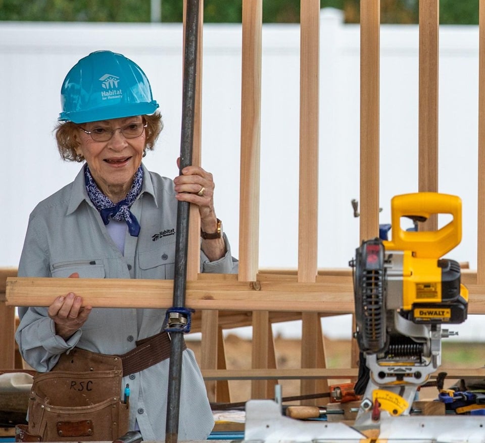 rosalynn carter habitat for humanity 