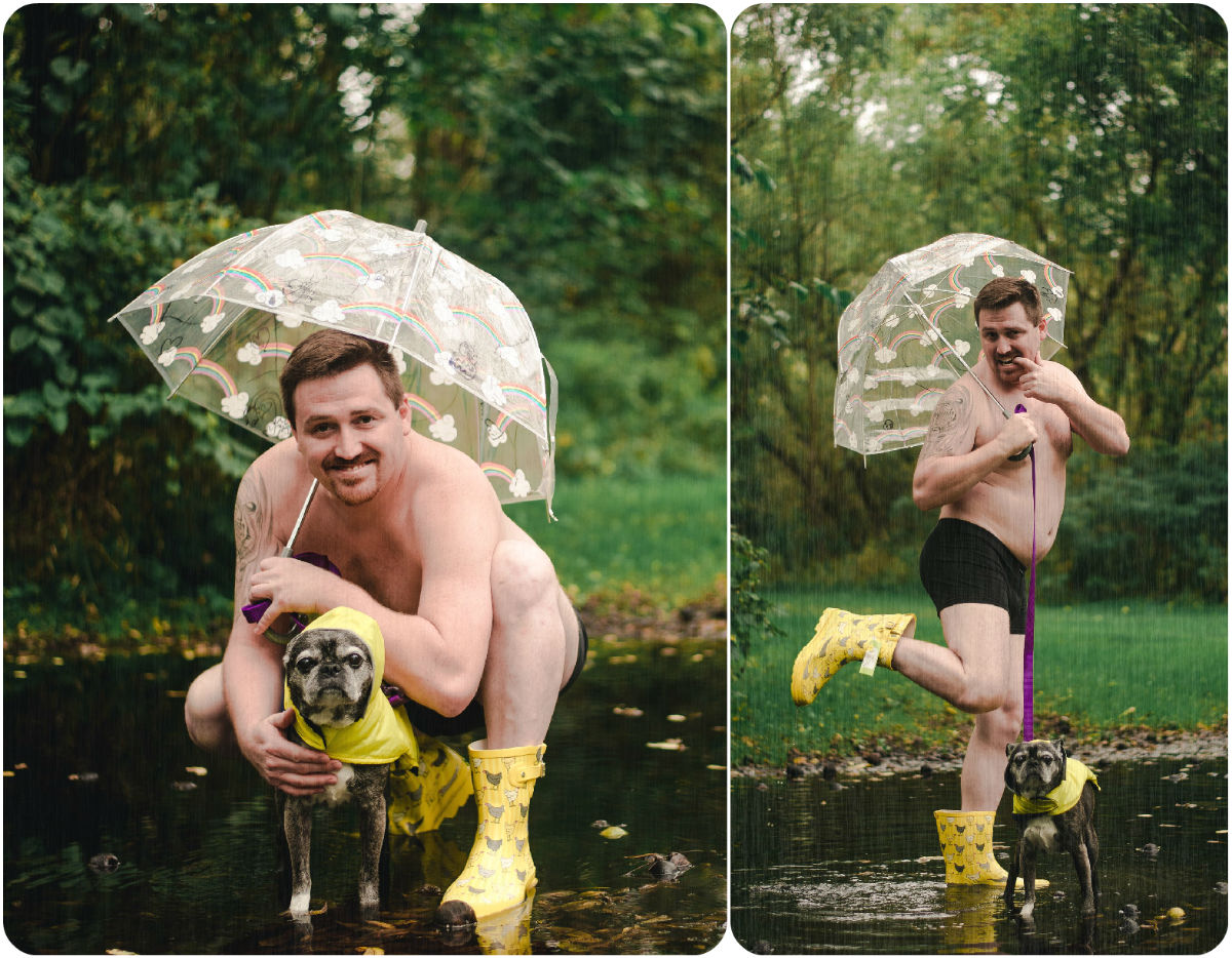 dog and dad bod calendar 