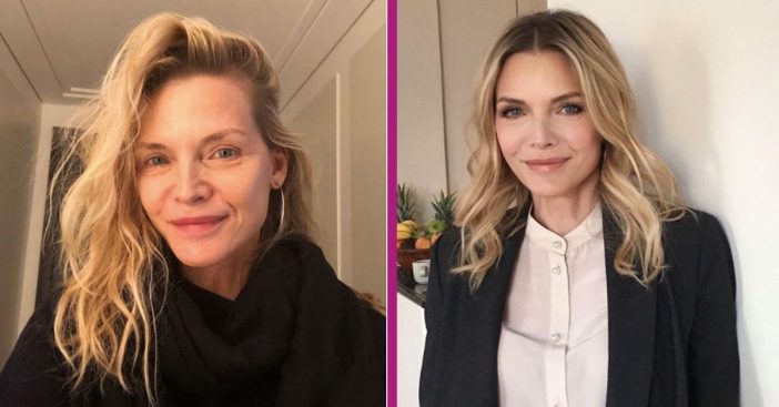 61-Year-Old Michelle Pfeiffer Wows Everyone With Gorgeous, All-Natural Selfie