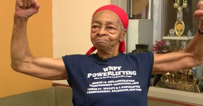 82 year old bodybuilder fights off intruder in her home
