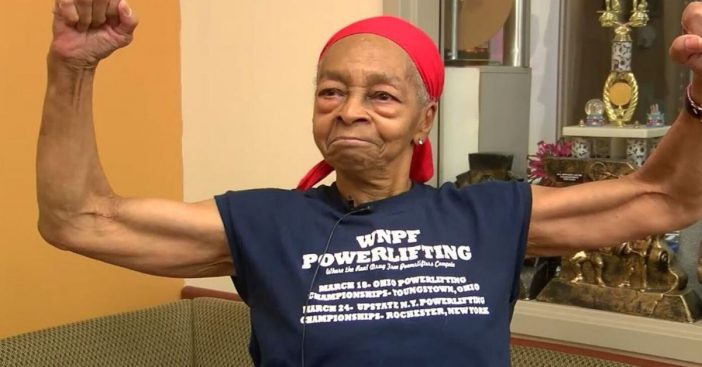 82 year old bodybuilder fights off intruder in her home