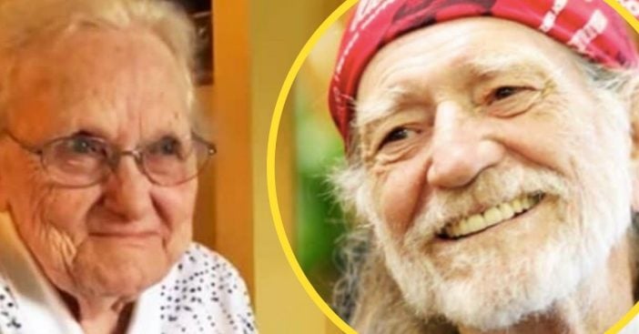 92-Year-Old Woman So Excited When She Learns Willie Nelson Recorded A Song She Wrote