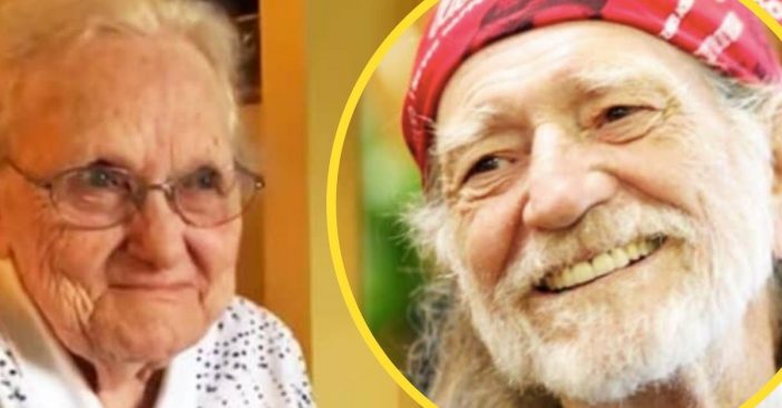 92-Year-Old Woman So Excited When She Learns Willie Nelson Recorded A Song She Wrote