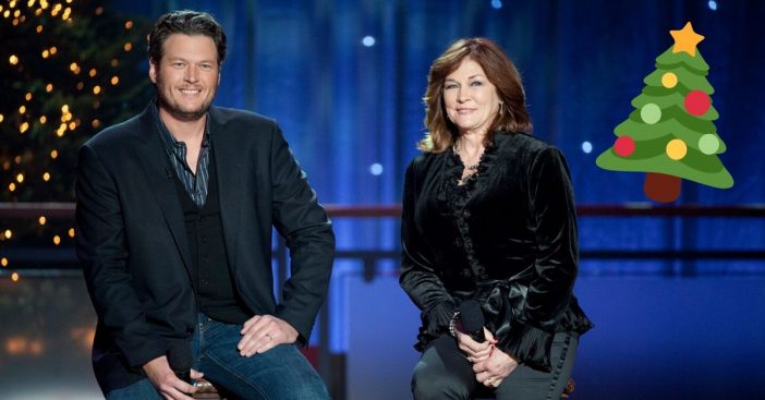 Blake Shelton and his mother wrote and sang a Christmas song together