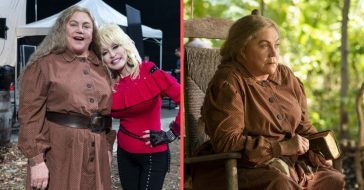 Dolly Parton convinced Kathleen Turner to play a hill woman in Netflix series