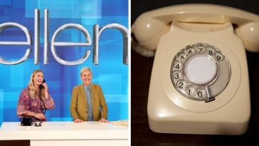 Ellen challenges a teen to use a rotary phone