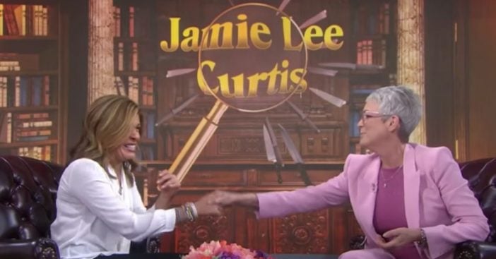 Jamie Lee Curtis Has Some Kind Words For Hoda Kotb That Bring Her To Tears