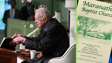 Jimmy Carter returns to teaching Sunday School just weeks after fracturing pelvis