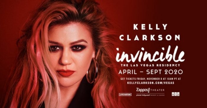 Kelly Clarkson announced her new Las Vegas residency