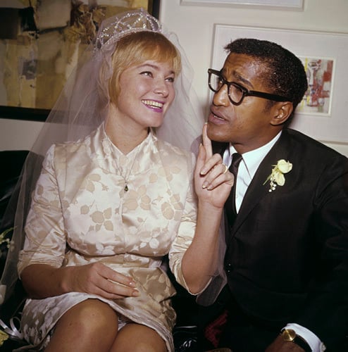 May Britt and Sammy Davis Jr. 