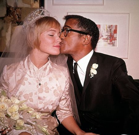 May Britt marrying Sammy Davis Jr.