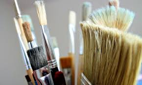 Paint brushes are ruined if they stiffen