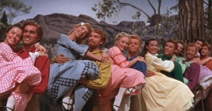 Remembering The Iconic Barn Dance From 'Seven Brides For Seven Brothers'
