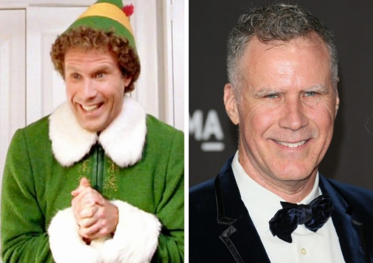 The Cast Of The Christmas Movie 'Elf': Then And Now