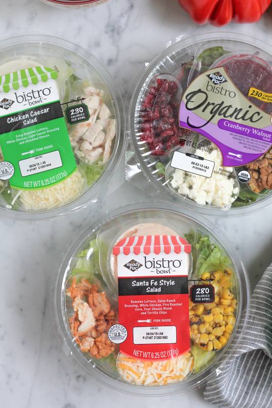 packaged bistro salads 