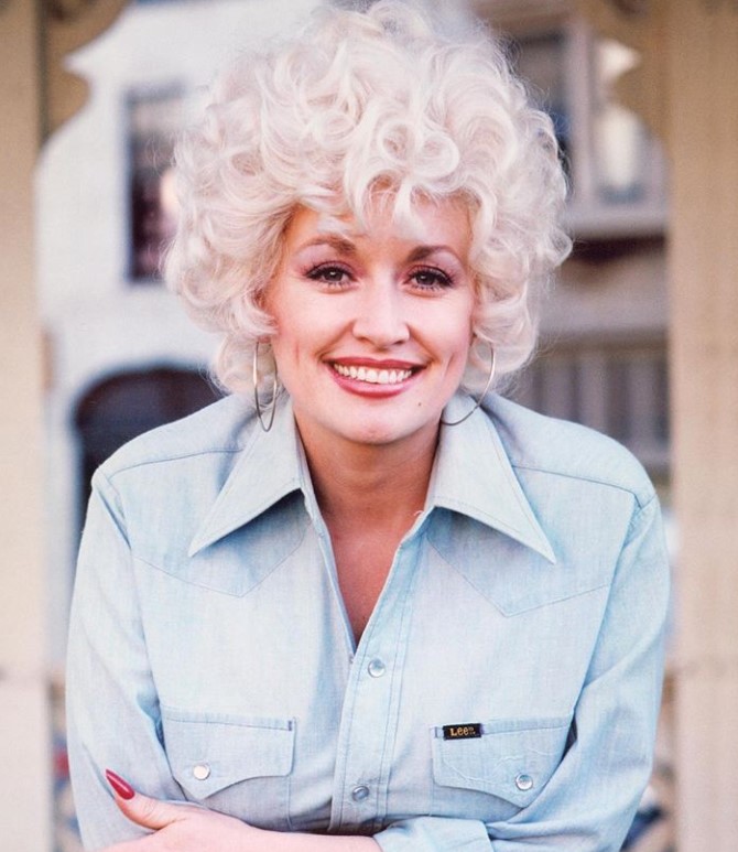 dolly parton throwback photo 