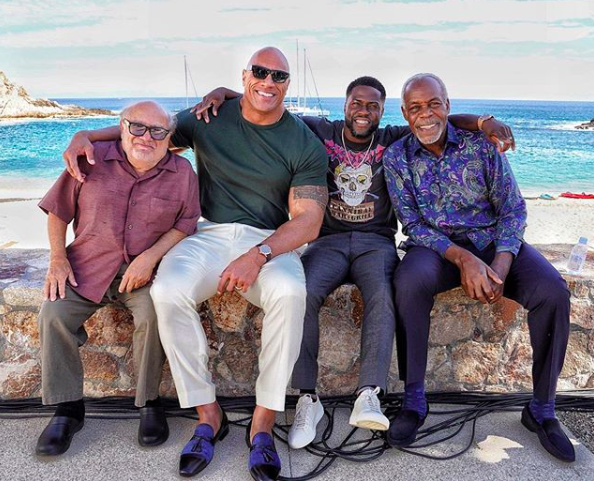 dwayne johnson danny devito crash a wedding