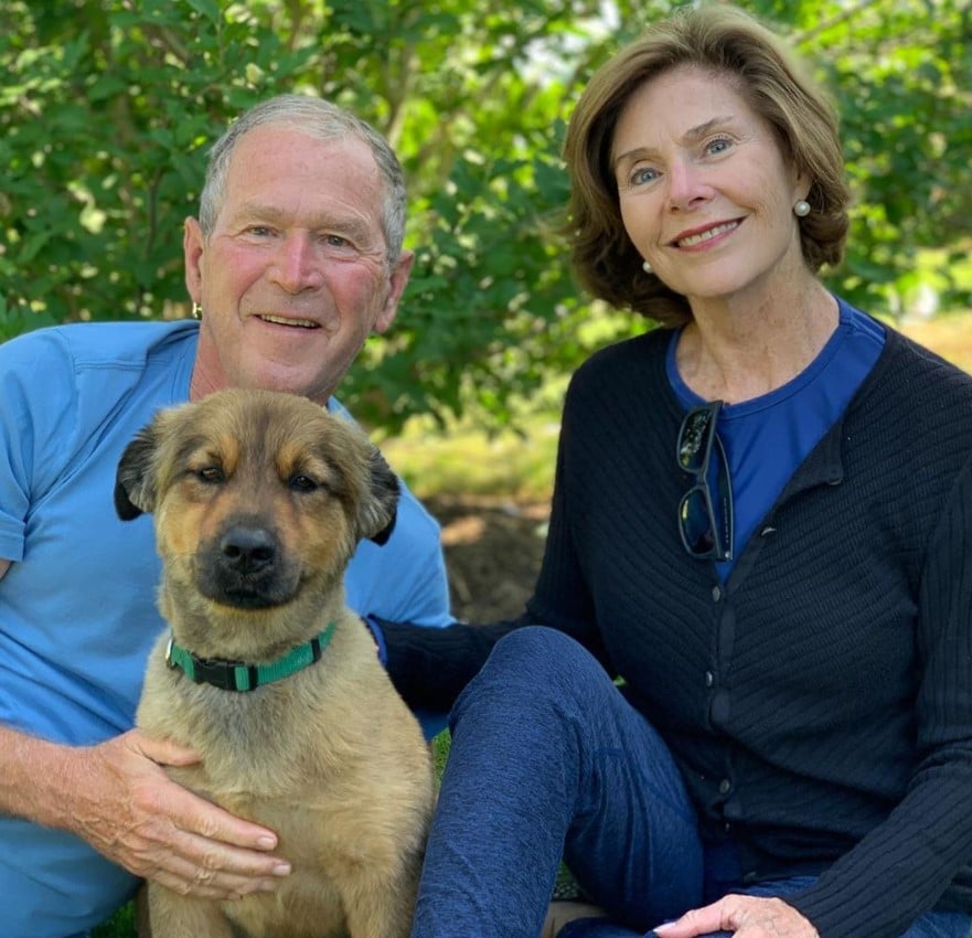 george w bush and laura bush 