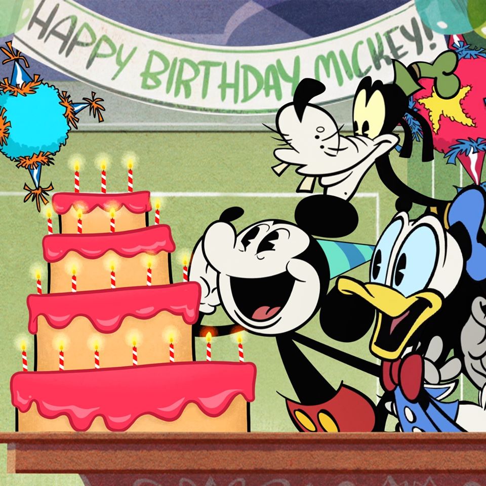 happy birthday mickey mouse disney