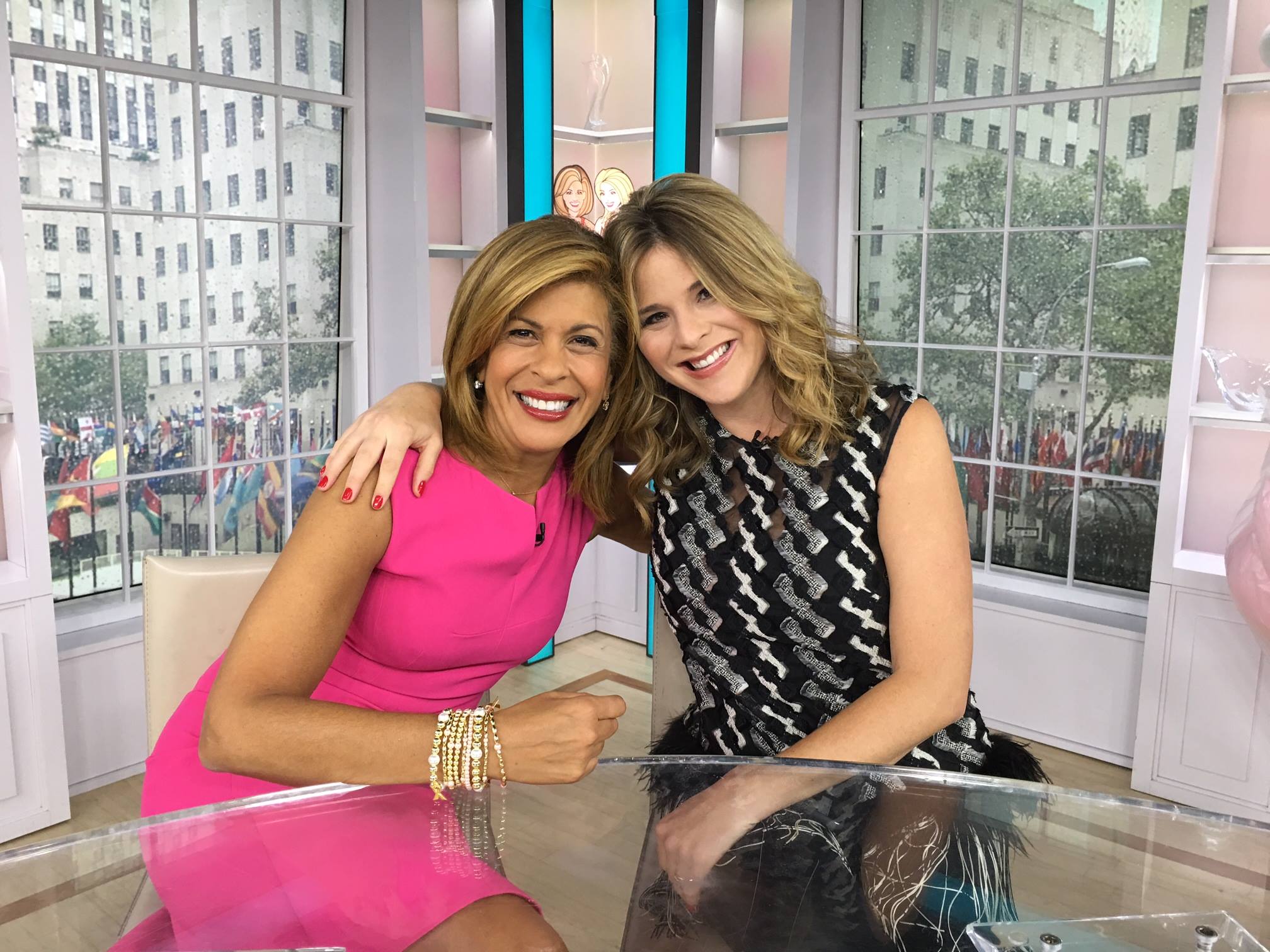 hoda kotb and jenna bush hager the today show