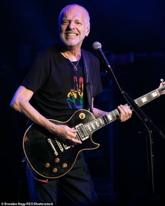 Peter Frampton Says He Sleeps With His Guitar As He Battles Disease