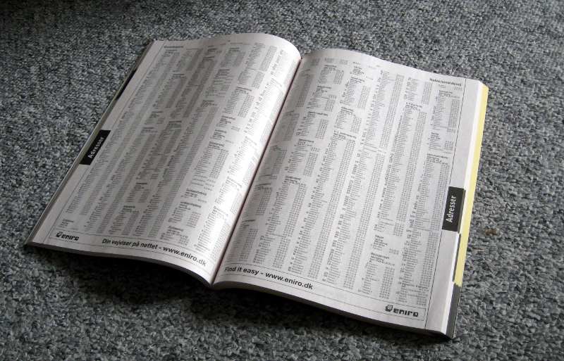 phone book