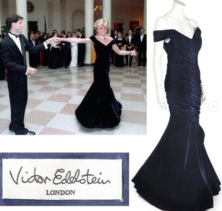 victor edelstein dress princess diana 