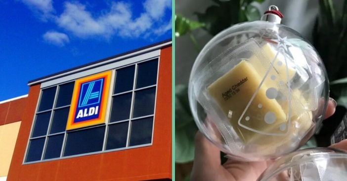 Aldi is releasing cheese filled ornaments for the holidays